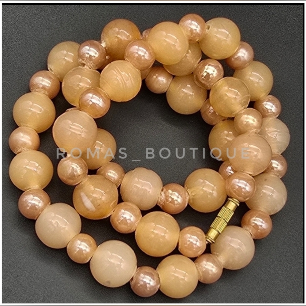 Vintage Glass Beaded Necklace